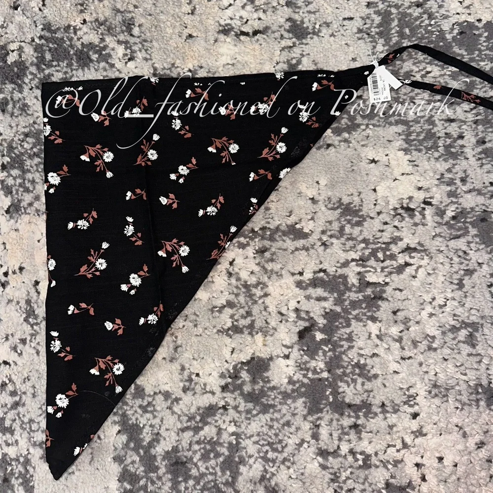 MADEWELL Florentine Floral Hair Scarf